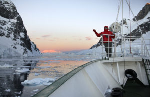 Midnight Sun in Antarctica