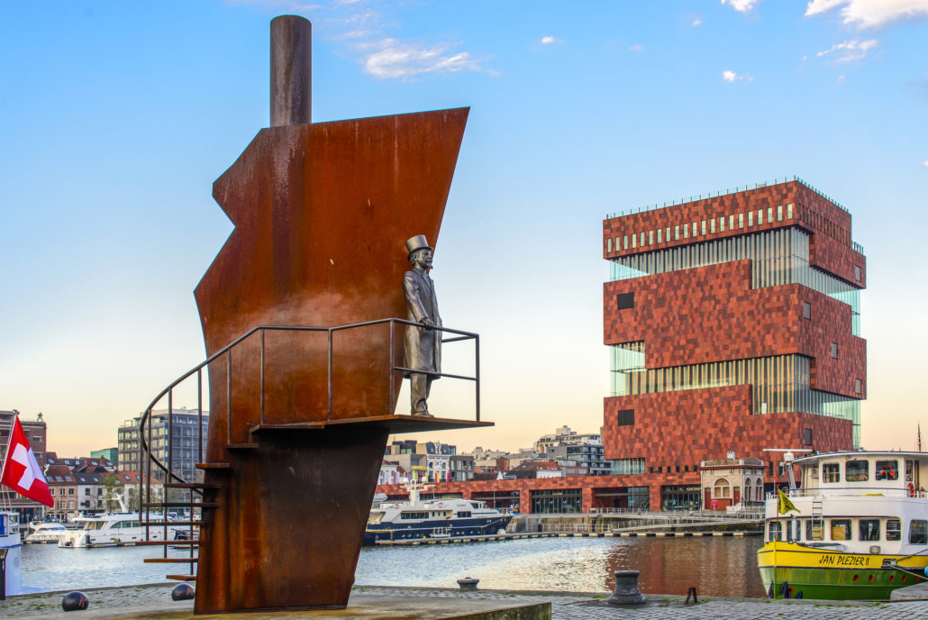 The MAS museum in Antwerp, Belgium