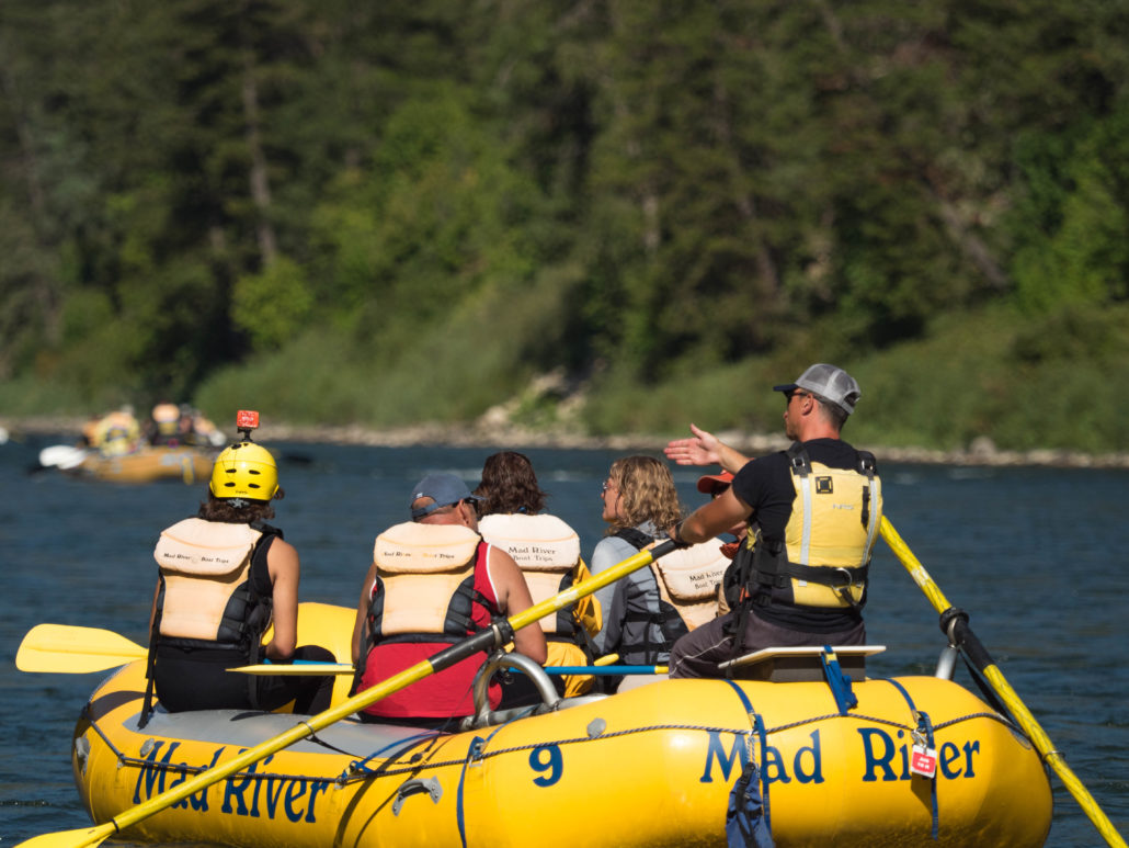 expert mad river tour guide