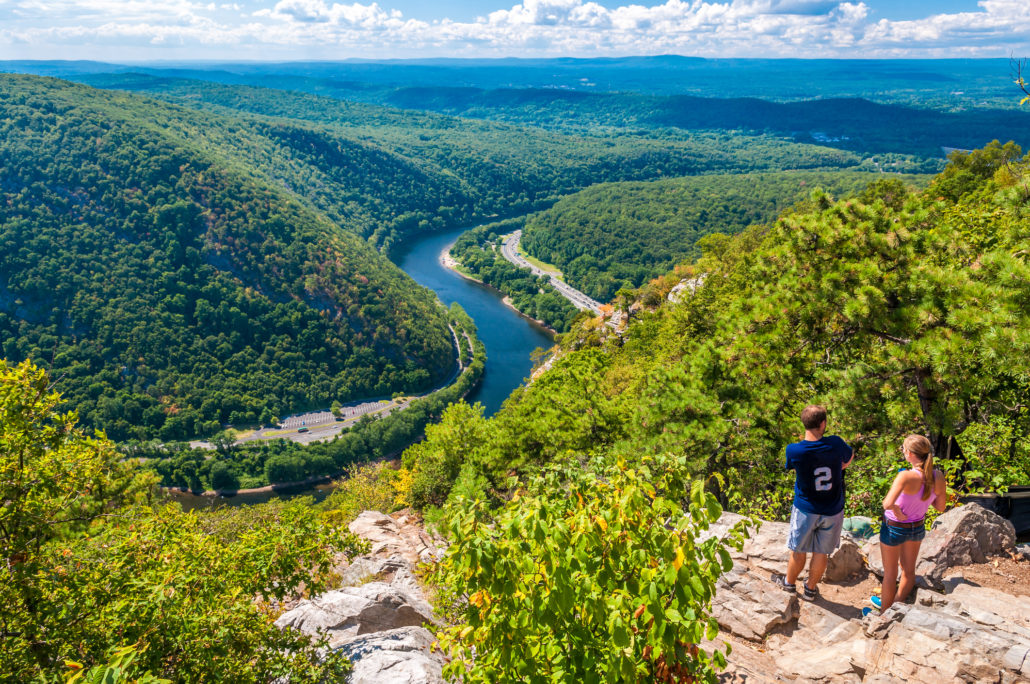 Delaware Water Gap hikers