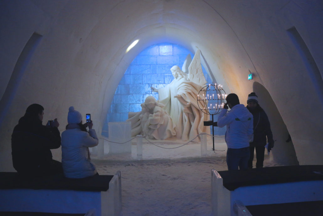 SnowChapel in Snow Hotel, Kemi, Finland