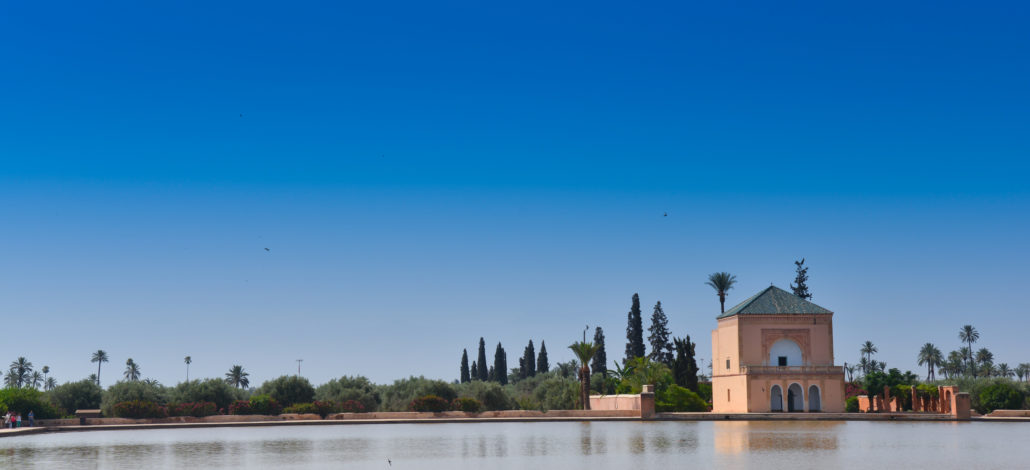 Menara parc in Marrakech-Morocco