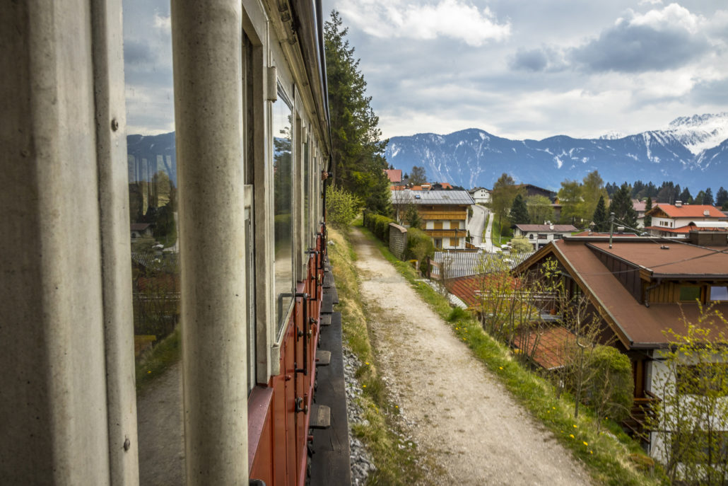 Zillertal tourist train line of Austria. Forest, australia.