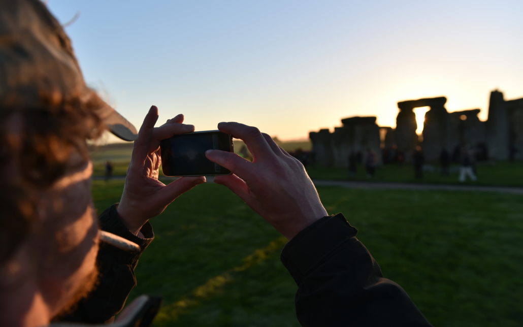 tour at Stonehenge. Culture, english.