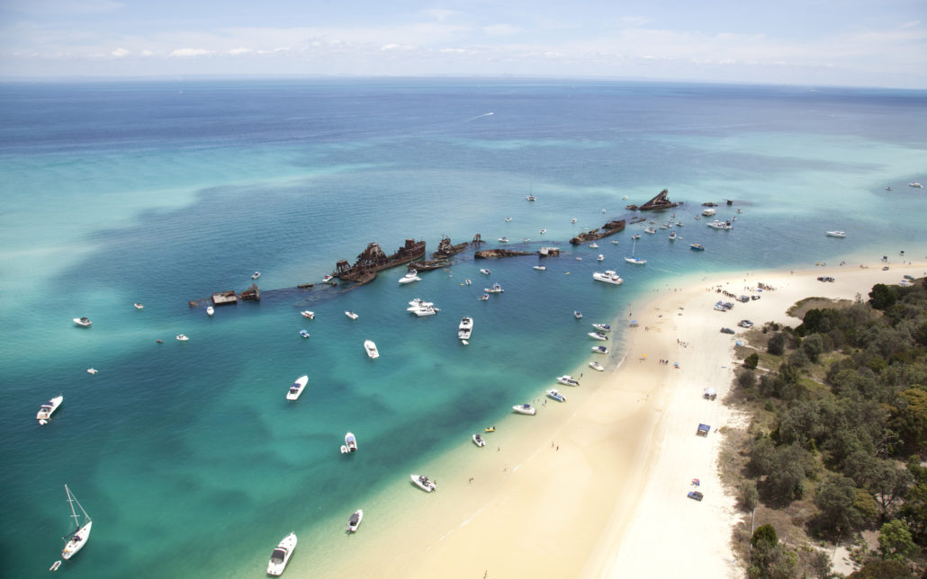 Shipwreck Tangalooma island