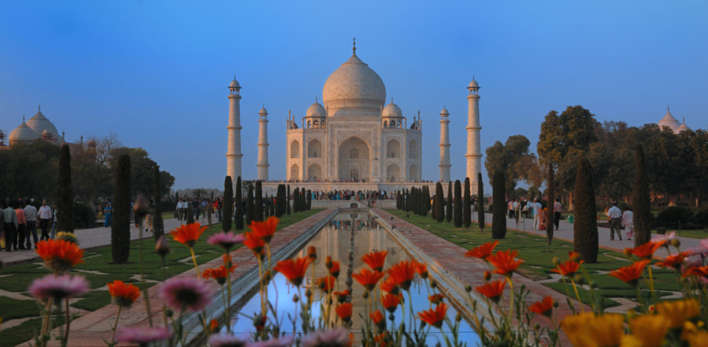 Taj Mahal in Spring