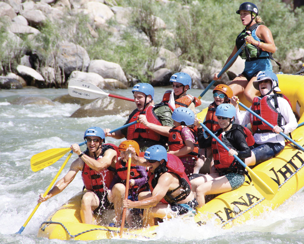 Yellowstone River rafting