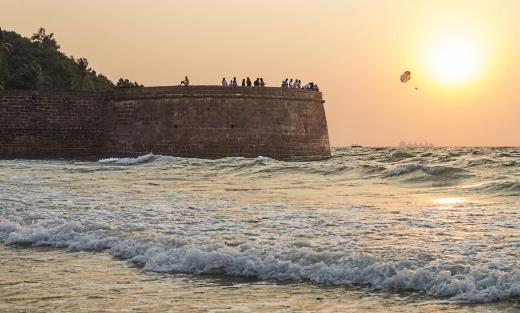 Aguada fort Goa, India