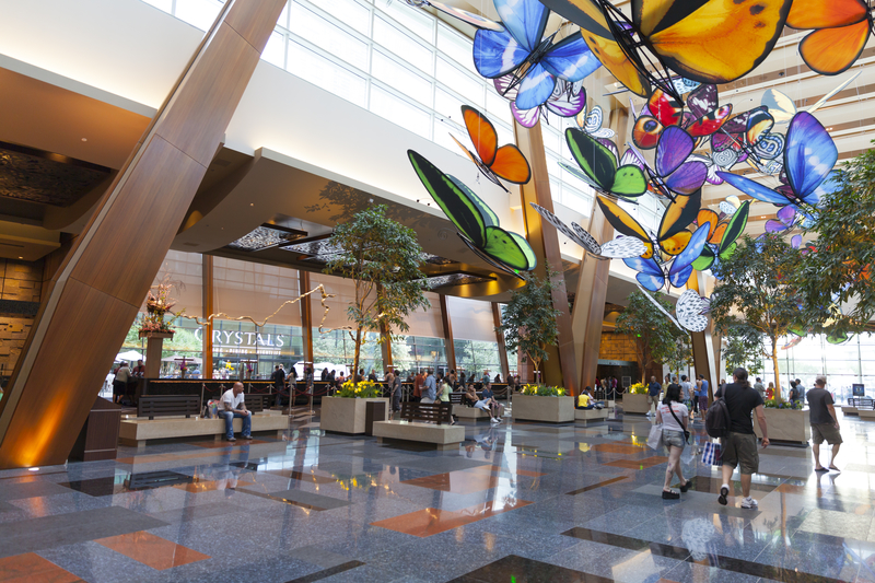 Aria Hotel Lobby in Las Vegas, NV 