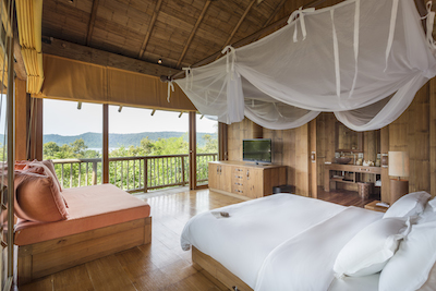 Soneva Kiri Private Cliff Pool Reserve 5BR (V.33) Guest bedroom3 seaview by Asit Maneesarn