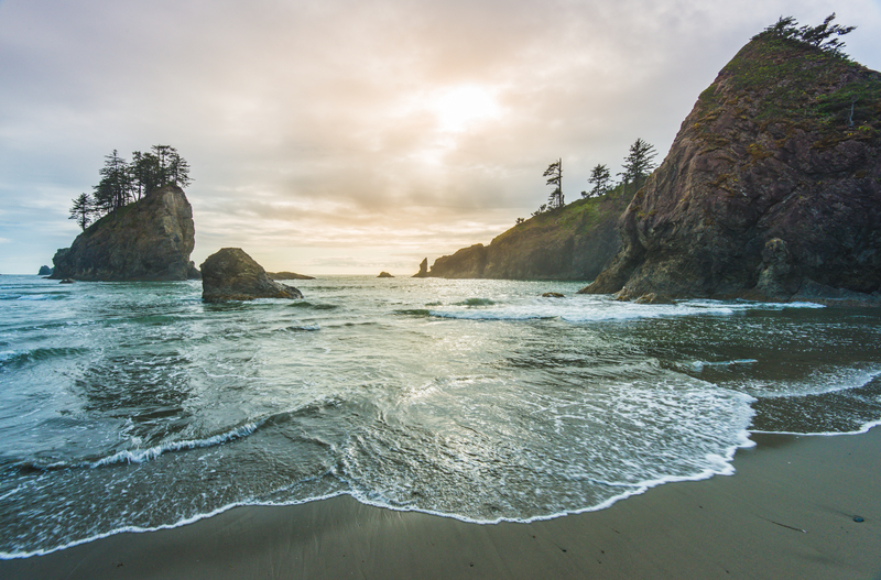 Second beach in Olympic National Park, Washington