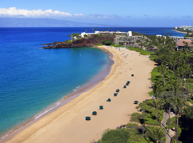 Exterior Along Beach © Sheraton Maui Resort and Spa