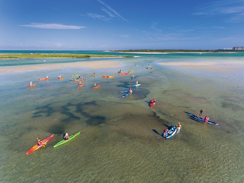 Kayakers, Caladesi Island, Dunedin © VisitStPeteClearwater.com