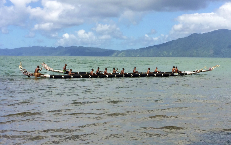 Traditional canoes in Alotau, Milne Bay, Papua New Guinea. Photo: Lifeofriley | Dreamstime.com