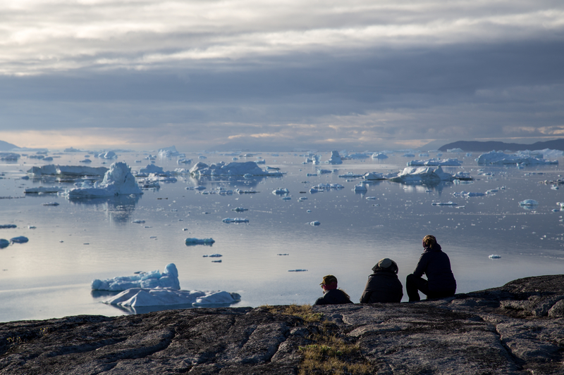 Family in Rodebay, Greenland © Oliver Foerstner | Dreamstime.com