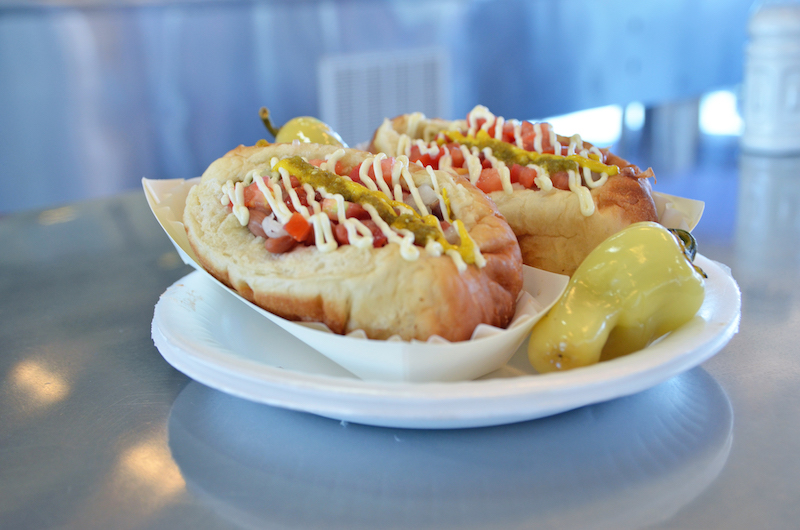 Tucson Sonoran Hot Dog.