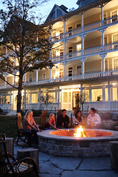 Fire pit with friends and family. Photo: Omni Hotels & Resorts