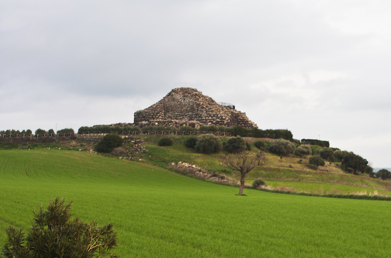 Su Nuraxi di Barumini in Sardinia, Italy.
