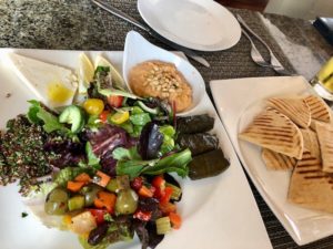 Healthy dining options.