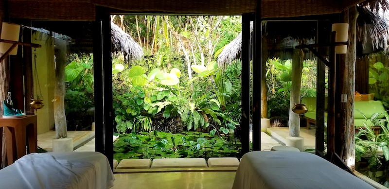 Waterfall Room at spa.