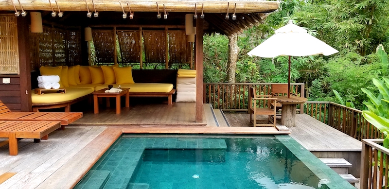 Pool villa.
