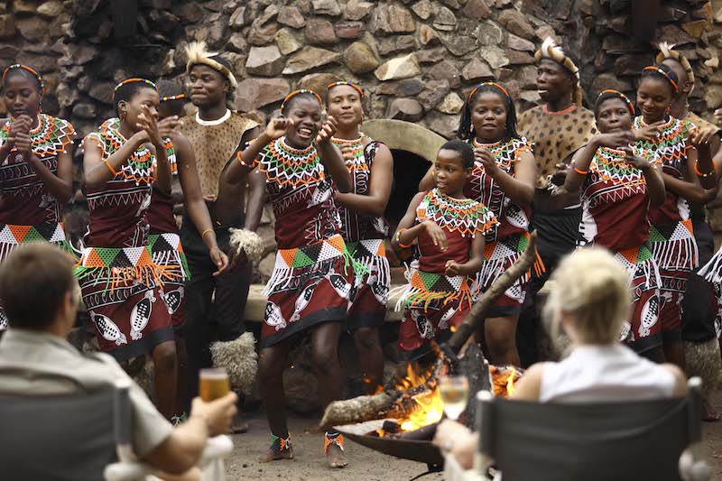 Zulu Dancers.