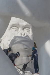 snow sculpture